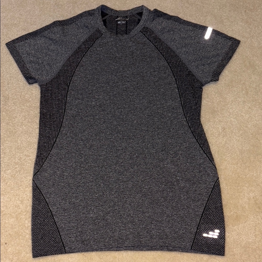 bcg Gray Short Sleeve Performance Tee
